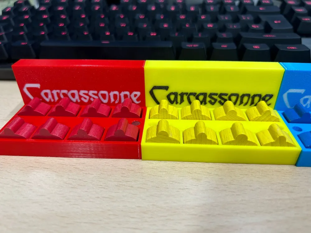 Carcassonne Meeple Tray