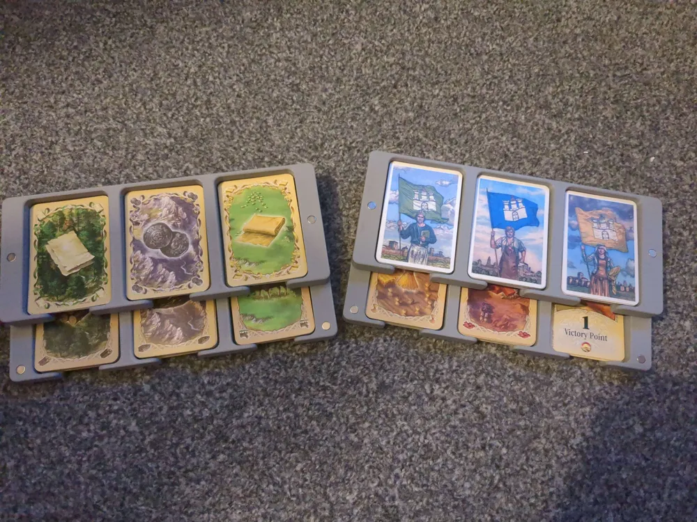 Catan Magnetic Card Trays (Set of 2 trays with 1 lid)