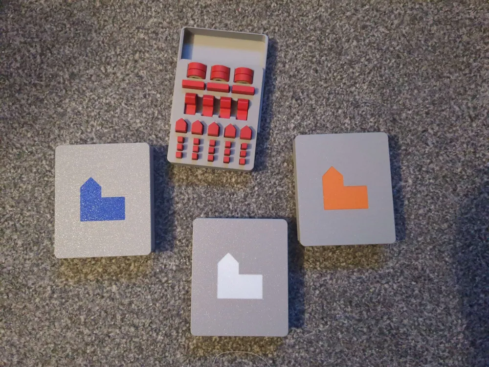 Catan Cities & Knights Player Meeple Organizer