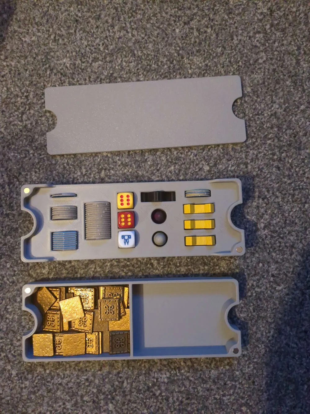 Catan Cities & Knights Token Holder with Lid