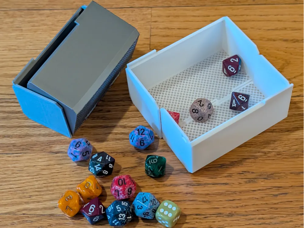 Portable Personal Dice Tray (Fold to Close)