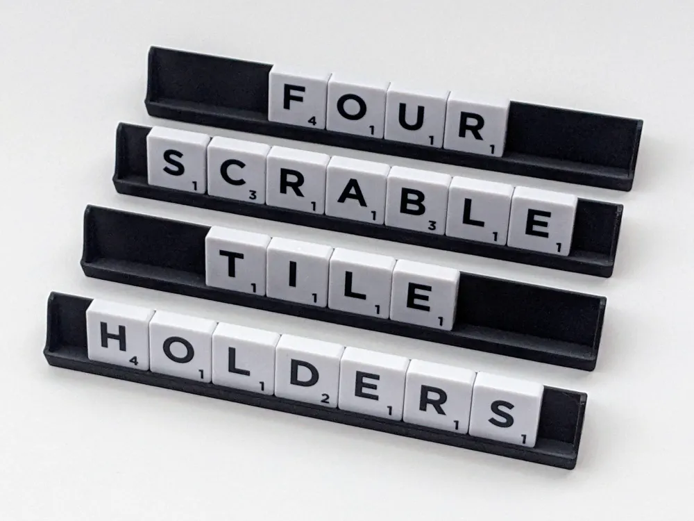 Scrabble Tile Holder (10–16cm)