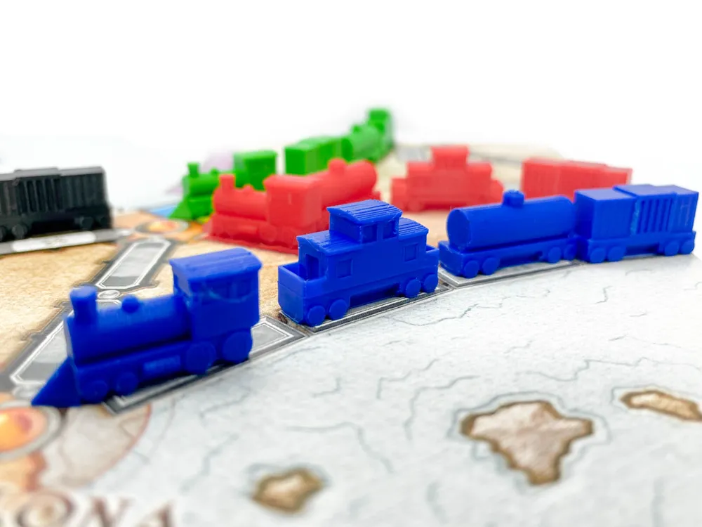 Ticket to Ride Premium Train Upgrade