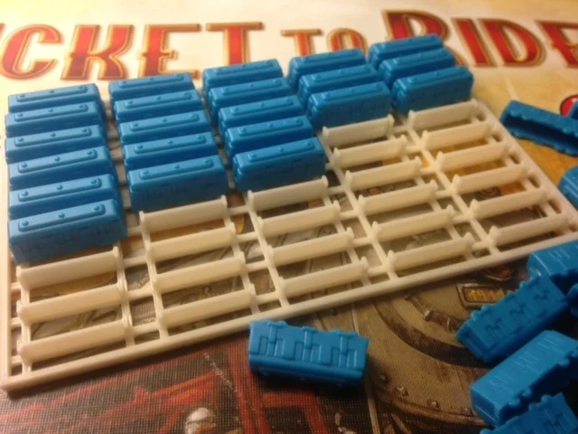 Ticket to Ride Trains Tray